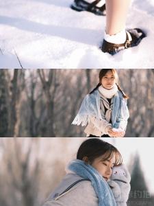 栗栗远山雪